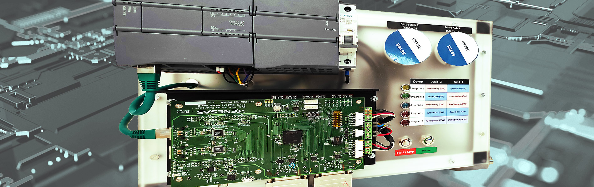 Esyse Industrial PROFINET PROFIdrive Evaluation-Boards