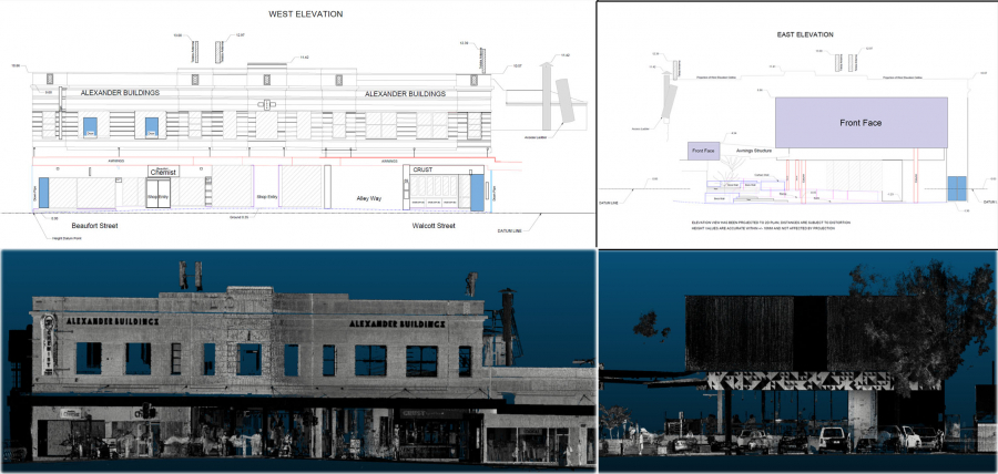 ESYSE- 3D Scanning – 2D Architectural Elevation