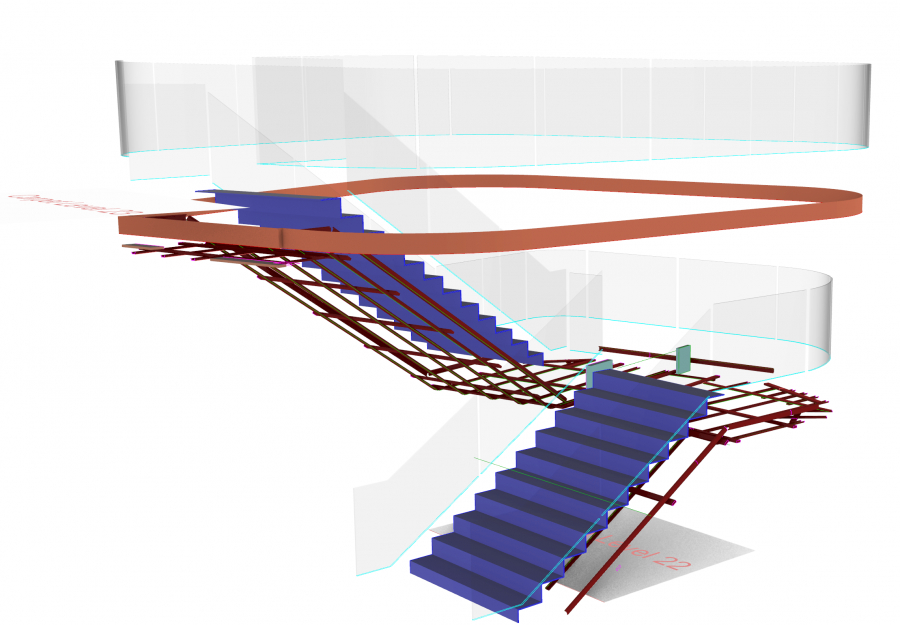 ESYSE - 3D Scanning - Staircases As-built